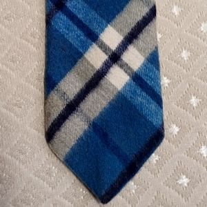Cashmere Tie John Comfort Wool 55.5 x 3 inch Excellent cond Made in England